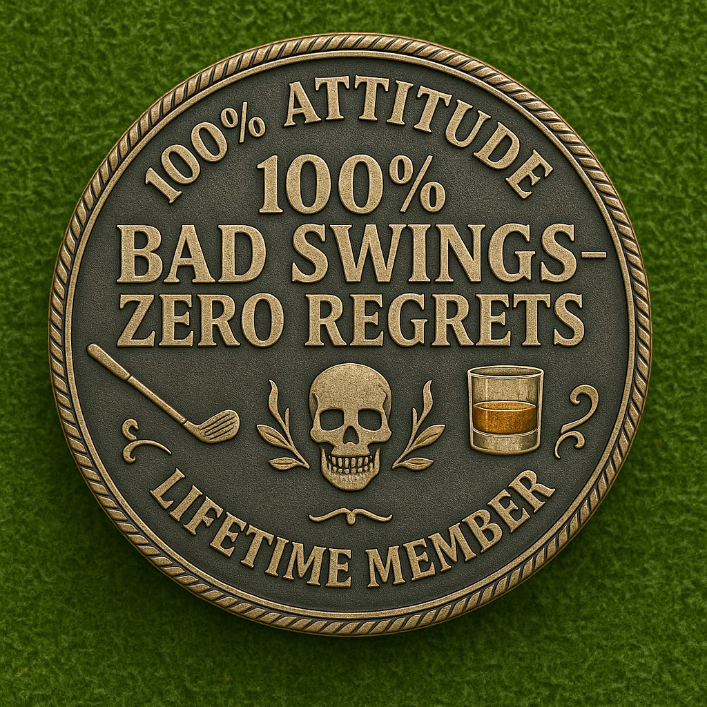 ⛳️"Over Par Old Bastards" Golf Coin🏌️♂️