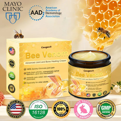 🔥Black Friday Limited Time 50% OFF🔥Bee Venom Advanced Joint and Bone Healing Cream
