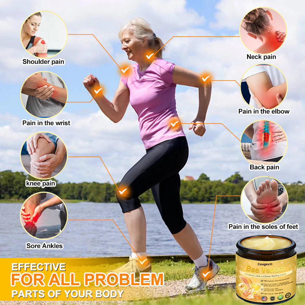 🔥Black Friday Limited Time 50% OFF🔥Bee Venom Advanced Joint and Bone Healing Cream