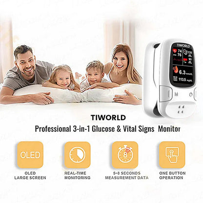 🔥The Best Christmas Gift🎁-Tiworld™ Develops Newly Launched Non-Invasive Smart Glucose Meter 🔥made in the USA🔥