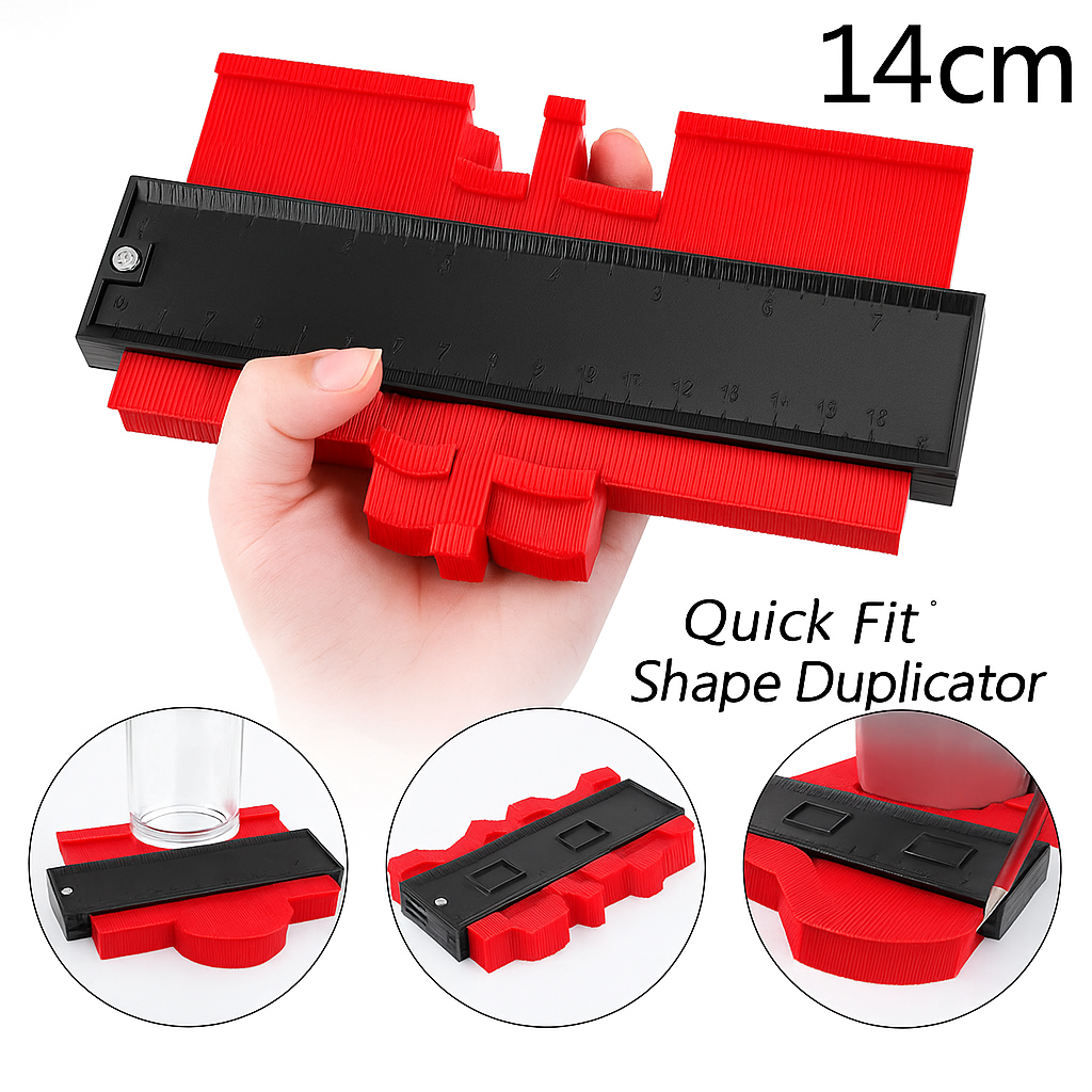 🔥🔥Black Friday: 2nd ltem 60% Off🔥Perfect Cuts Every Time — QuickFit Shape Duplicator
