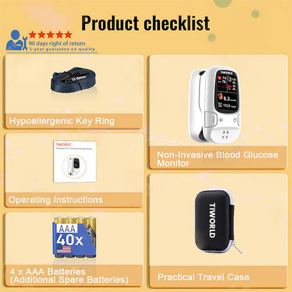 🔥The Best Christmas Gift🎁-Tiworld™ Develops Newly Launched Non-Invasive Smart Glucose Meter 🔥made in the USA🔥