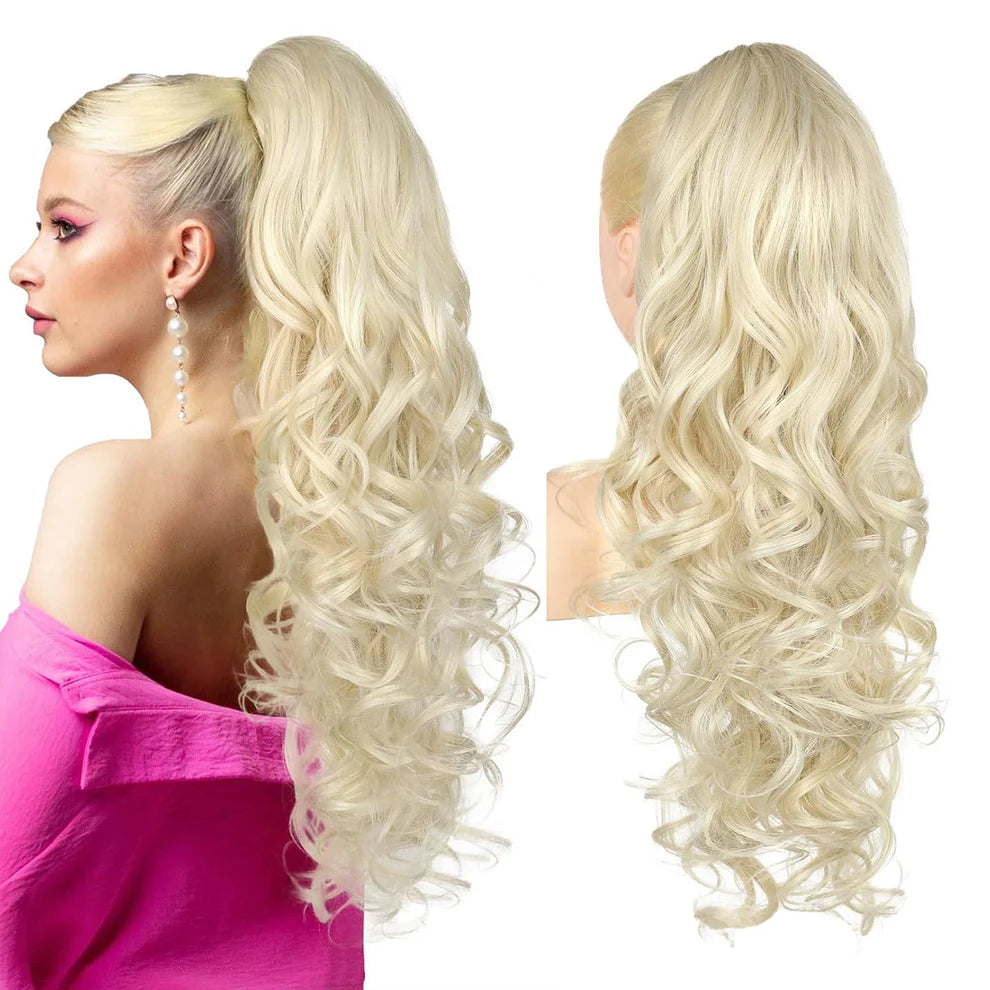✨ First 100 :2nd ltem 60% Off⚡Clip-in Big Wavy Ponytail Extension