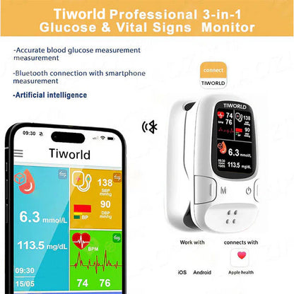 🔥The Best Christmas Gift🎁-Tiworld™ Develops Newly Launched Non-Invasive Smart Glucose Meter 🔥made in the USA🔥