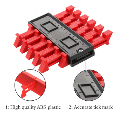 🔥🔥Black Friday: 2nd ltem 60% Off🔥Perfect Cuts Every Time — QuickFit Shape Duplicator