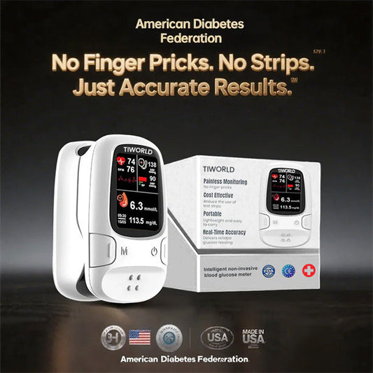 🔥The Best Christmas Gift🎁-Tiworld™ Develops Newly Launched Non-Invasive Smart Glucose Meter 🔥made in the USA🔥