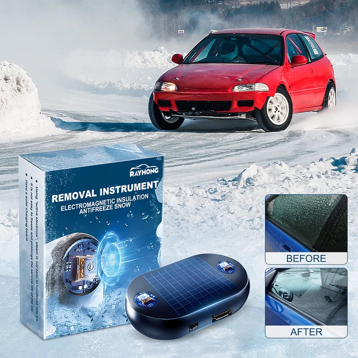 Anti-freeze Electromagnetic Car Snow Removal Device