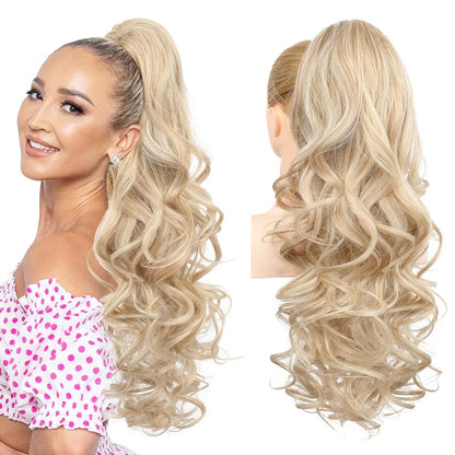 ✨ First 100 :2nd ltem 60% Off⚡Clip-in Big Wavy Ponytail Extension