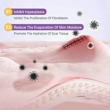 ✅Official Store |Medical GradeHyaluronic Acid Nano Microneedle Repair Tape🏥(Treatment of old and new scars, reduction of surgical scars, stretch marks, keloids, acne, burns, warts, dermatomes and varicose veins)
