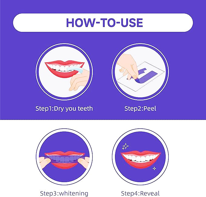 🖤 Black Friday: 2nd ltem 60% Off🦷Purple Teeth Whitening Strips