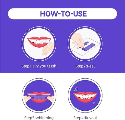 🖤 Black Friday: 2nd ltem 60% Off🦷Purple Teeth Whitening Strips