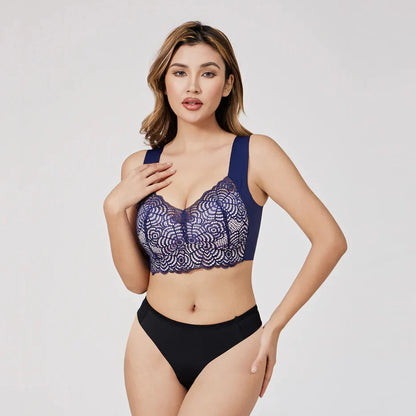 【⏰2+1 Free⏰】🌸Mega Sale💐Ultimate Lift Stretch Full Shape Seamless Lace Bra