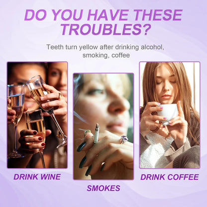 🖤 Black Friday: 2nd ltem 60% Off🦷Purple Teeth Whitening Strips